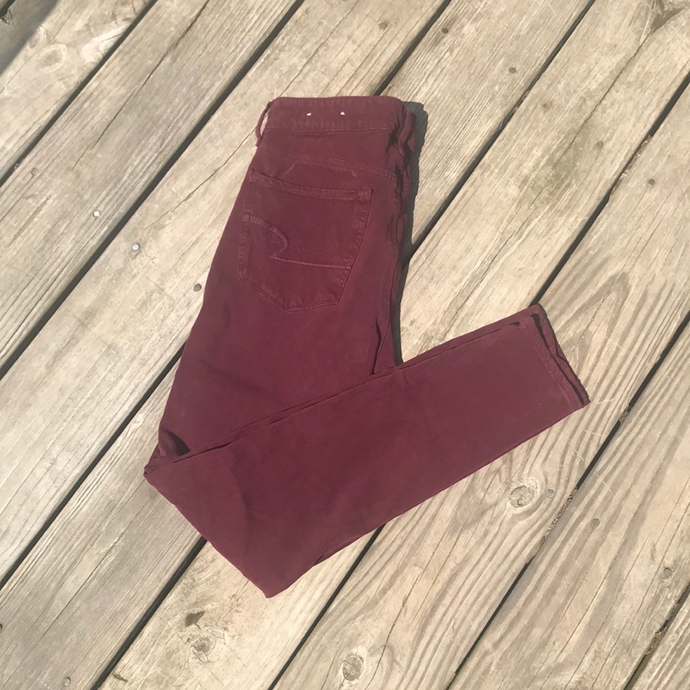America eagle maroon pants